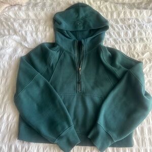 LULULEMON Teal Scuba Half Zip